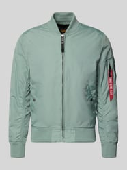 Kurtka o kroju regular fit ze stójką od Alpha Industries - 8
