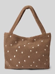 Shopper aus Teddyfell von STUDIO NOOS Braun - 4