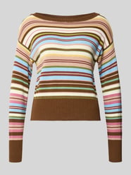 Sweter o luźnym kroju z czystej bawełny model 'ZINNIA' od Weekend Max Mara - 4
