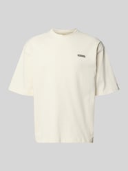 T-Shirt mit Label-Print Modell 'Beam' von WOODBIRD - 20