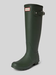 Rubberlaarzen met labeldetail van Hunter - 8