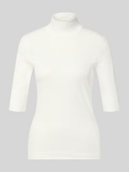 Slim Fit T-Shirt mit Rollkragen von Marc Cain - 24