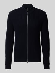 Gebreid jack met ritssluiting, model 'FABIAN' van Cinque - 14