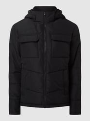 Gewatteerd jack met afneembare capuchon, model 'Brady' van Jack & Jones Grijs / zwart - 31