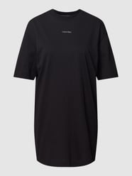 Relaxed Fit T-Shirt-Kleid mit Label-Print von Calvin Klein Performance Schwarz - 6