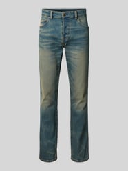 Low Waist Slim Fit Jeans mit Label-Patch von Diesel - 47