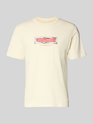 T-Shirt mit Logo und Rundhalsausschnitt von JACK & JONES - 7