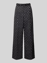 Hose im Allover-Look mit Gürtel Modell 'MALBA' von Neo Noir - 28