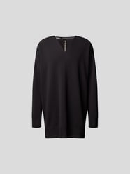 Pullover in Strick-Optik von Rick Owens Grau / Schwarz - 26