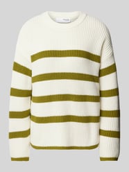 Sweter z dzianiny z obniżonymi ramionami model ‘BLOOMIE’ od Selected - 41