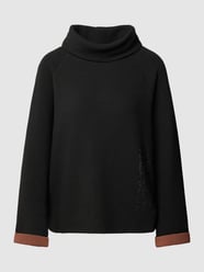 Pullover mit Ziersteinbesatz von Betty Barclay Schwarz - 10