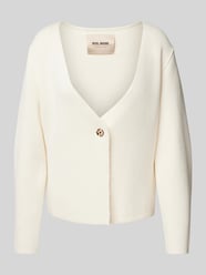 Gebreid jack met knoopsluiting, model 'TAEGAN' van MOS MOSH - 43