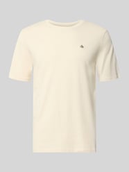 T-shirt met Labelstitching en Ronde hals van Scotch & Soda Beige - 25