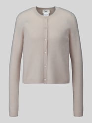 kardigan rozpinany o kroju regular fit z mieszanka żywej wełny i kaszmiru model 'ESPOSTO' od Weekend Max Mara - 4