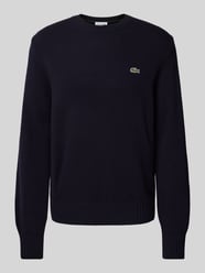 Regular fit gebreide pullover van pure wol van Lacoste - 8