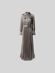 Maxikleid mit Plisseefalten von Self-Portrait - 32
