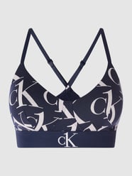 Bustier aus Modalmischung - wattiert  von CK One Blau - 42