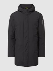 Parka z kapturem  od Calamar Czarny - 7