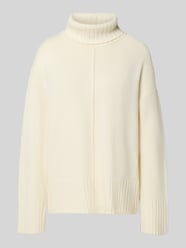 Sweter z golfem w kroju relaxed fit z dodatkiem wełny model 'Ilianer' od GUIDO MARIA KRETSCHMER WOMAN - 39