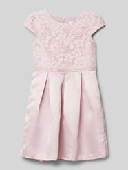 Kleid mit Kappärmeln von Happy Girls Pink - 44