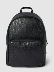 Rucksack mit Strukturmuster Modell 'Embossed' von ARMANI EXCHANGE Schwarz - 23