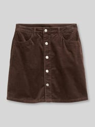 spódnica mini z mieszanki bawełny model 'D-ROCK' od Tom Tailor Denim - 25