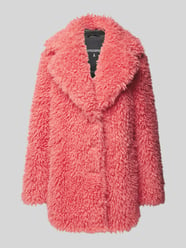 Mantel mit Reverskragen Modell 'CAPPOTTO 3 BOTTONI' von Patrizia Pepe Pink - 2