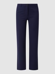 Stoffen broek met stretch, model 'Maria' van Lovely Sisters Blauw / turquoise - 15