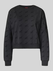 Oversized sweatshirt van katoenmix, model 'LOKKY' van HUGO - 6