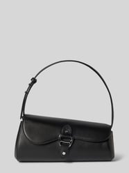 Torebka z naturalnej skóry bydlęcej z aplikacją z logo od Lauren Ralph Lauren - 35