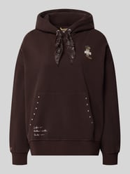 Oversized Hoodie aus Baumwoll-Mix mit Nieten-Details von Smith and Soul - 39