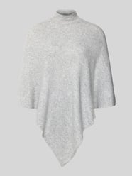 Loose Fit Poncho mit Mock-Neck-Kragen Modell 'FORTUNA' von Pieces - 17