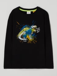Longsleeve mit Print  von s.Oliver RED LABEL Schwarz - 30