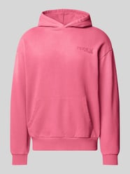 Hoodie met labelprint van REVIEW - 5