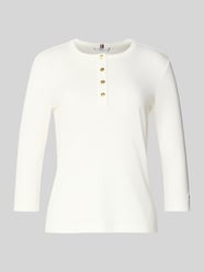 T-shirt Slim Fit z czystej bawełny od Tommy Hilfiger - 45