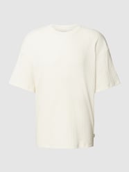 T-Shirt mit Rundhalsausschnitt Modell 'AWARD' von Jack & Jones Premium Beige - 47