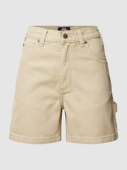 Korte broek in 5-pocketmodel, model 'DUCK CANVAS' van Dickies Beige - 32