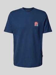 T-shirt met motief- en statementstitching, model 'JOBBE' van Blend - 8