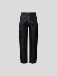 Cargohose im Biker-Look von GmbH Grau / Schwarz - 5