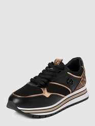 Sneaker mit Label-Details von Tamaris Schwarz - 2