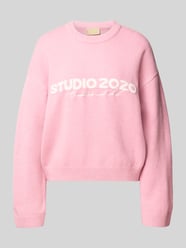 Strickpullover mit Rundhalsausschnitt von JJXX Pink - 42