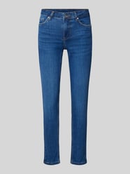 Slim Fit Jeans mit Eingrifftaschen von Liu Jo White - 26