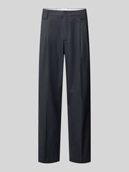 Straight Fit Stoffhose aus elastischem Viskose-Mix von MCNEAL - 11