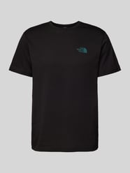 T-shirt met labelprint van The North Face - 14