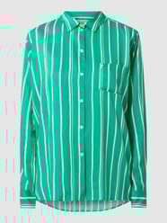 Blouse van lyocell, model 'Dharma' van FABIENNE CHAPOT Groen - 12