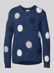 Gebreide pullover met ribboorden, model 'Luisa' van FREE/QUENT - 12