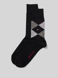 Socken mit Label-Detail von Burlington Schwarz - 38