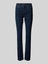 Straight Fit Jeans im 5-Pocket-Design Modell 'Cici' von Angels Blau - 7