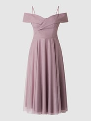 Cocktailkleid mit Glitter-Effekt von TROYDEN COLLECTION Pink - 28