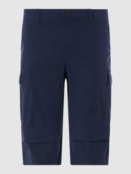 PLUS SIZE bermuda met cargozakken  van S.Oliver Plus Blauw - 3